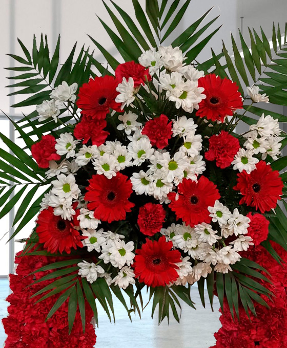 Corona Funeraria Clavel Especial