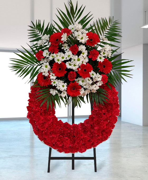 Corona Funeraria Clavel Especial